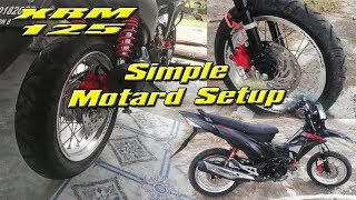 XRM fi Simple Motard Modification [upl. by Elroy]