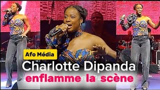 Concert live de Charlotte Dipanda lors du lancement dAFO Media [upl. by Nepets564]