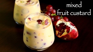 custard recipe  fruit custard recipe  fruit salad with custard recipe [upl. by Gresham]