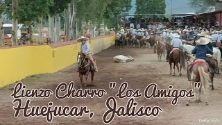 21023 Coleadero y Baile en el Lienzo Charro Los Amigos de Huejucar Jalisco con El Nono y su Banda [upl. by Negem]