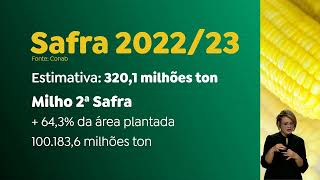 PRODUÇÃO GRÃOS É ESTIMADA EM 320 MILHÕES DE TONELADAS [upl. by Taddeusz]