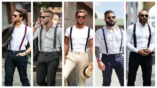 Suspenders For Men How To Wear 2019  Suspenders Mens Fashion  Deepu Fashion [upl. by Haral374]