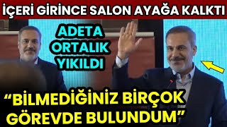 HAKAN FİDAN İÇERİ GİRİNCE SALON YIKILDI BİLMEDİĞİNİZ BİRÇOK GÖREVDE BULUNDUM [upl. by Fisoi77]