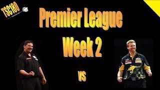 Premier League of Darts 2014  Week 2  Anderson v Whitlock [upl. by Aerbas826]