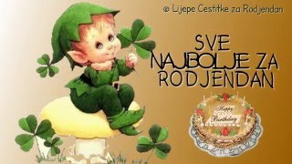 •🍀 Sve najbolje za rođendan 🍀• [upl. by Nwahsud279]