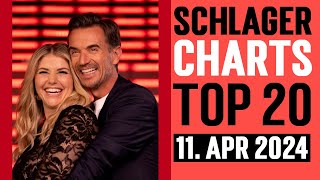 Schlager Charts Top 20  11 April 2024 [upl. by Enegue454]