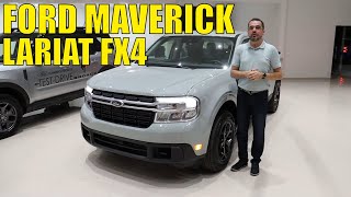 Nova Ford Maverick Lariat FX4 2022  Preço consumo e as informações que faltavam [upl. by Ilak]