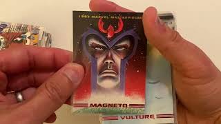 1993 Marvel Masterpieces Complete Set  Beautiful Artwork [upl. by Monteith]