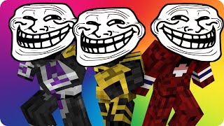 ¡¡LOS TRES TROLLS DE SKYWARS  MINECRAFT SKYWARS [upl. by Gaspard]