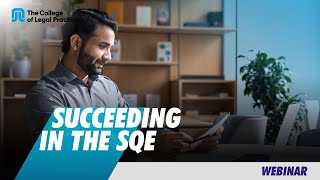 Succeeding in the SQE [upl. by Essilevi]