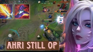 Ahris Mid Lane Rampage Crushing Enemies in Season 14 amp Easy Wins  Wild Rift Gameplay [upl. by Silra]