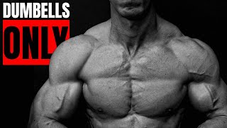 How to Build quotPERFECTquot Shoulders DUMBBELLS ONLY [upl. by Giefer]