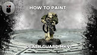 Contrast How to Paint Death Guard [upl. by Aleet]