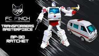 TRANSFORMERS MASTERPIECE MP30 RATCHET FINCH REVIEWS [upl. by Beitris]