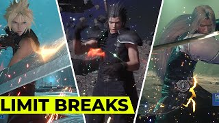 FF7 Rebirth  All Limit Breaks 4K [upl. by Artemisia]