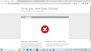 How to Unblock Blocked Websites on Google Chrome 2023  Sorry you have been blocked 2024 [upl. by Nuyh]