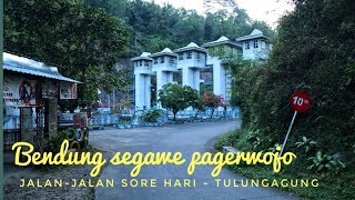 Jalanjalan lagi  Bendung segawe  dam segawe pagerwojo tulungagung [upl. by Fabrin]