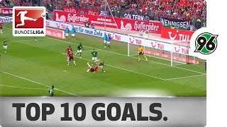 Top 10 Goals  Hannover 96 [upl. by Oirifrop]