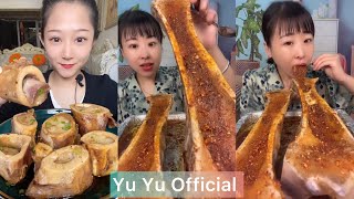 thánh ăn tủy xương siêu cay  asmr mukbang bone marrow  牛骨髓 牛肉の骨髄 쇠고기 골수 1343 [upl. by Ellednahc]