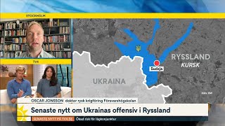 Experten om Ukrainas offensiv mot Ryssland ”Pinsamt för ryska ledn…  Nyhetsmorgon  TV4 amp TV4 Play [upl. by Tristram]