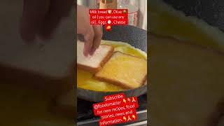 Bellyful Breakfast breakfast breakfastideas foodomatter bread eggs cheese sandwich ameerpet [upl. by Rock]