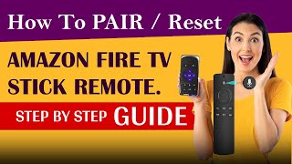 How to Pair Your Amazon Fire TV Stick Remote [upl. by Goodrich]