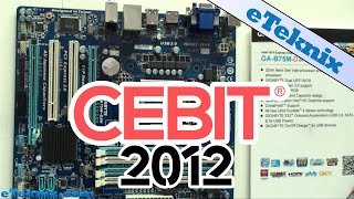 Stuart From Gigabyte Gives an InDepth Look Into Their Latest Motherboards At CeBIT 2012 [upl. by Euqinahs]