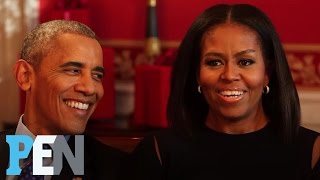 The Final Interview With The Obamas Full Interview  PEN  Entertainment Weekly [upl. by Atirys]