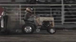 Garden tractor pulls at Fort Scotts Bourbon County Fair [upl. by Elyod579]