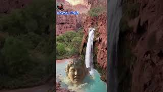 Havasu Falls A Hidden Oasis in the Grand Canyon waterfallwonders Hidden Oasis Canyon Havasu [upl. by Omoj]