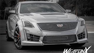 CADILLAC CTSV 800HP On The Streets 2019 [upl. by Haeckel]