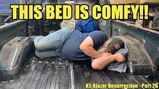 K5 Blazer Resurrection  Episode 26  Bed Floor Going In [upl. by Sutphin962]