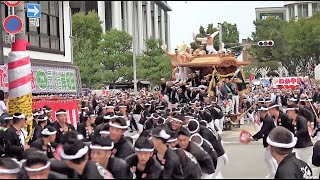 令和4年 岸和田だんじり祭 ラストカンカン場Kishiwada Danjiri Matsuri2022918 [upl. by Yance]