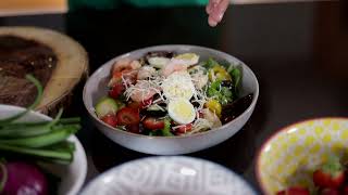 Receta Ensalada Fresca con Mariscos l Cocina con El Capi [upl. by Rojam]