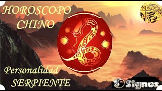 🐍LA SERPIENTE Signo del ㊗️Horoscopo Chino Conoce su Personalidad [upl. by Rennane]