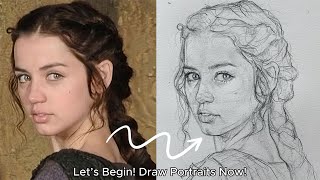 A Better way to Practice Drawing using loomis method✨ [upl. by Adrianne315]