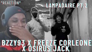 American Reacts to Osirus Jack 667 feat Freeze Corleone  Lampadaire Pt2 REACTION [upl. by Quitt945]