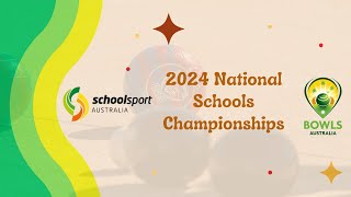 2024 Australian Schools Championships  CoffeyWellington WA v SmithChakouch NSW [upl. by Ardnuasac]