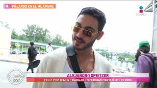 Alejandro Speitzer manda mensaje a Maite Perroni a días de su boda  Sale el Sol [upl. by Ynhoj]