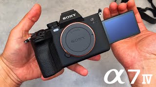 SONY A7IV Unboxing amp Detailed Overview [upl. by Chantalle910]