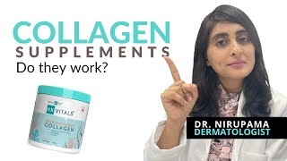 Collagen supplement Collagen benefits Collagen for skin HK VITALS Skin Radiance Collagen review [upl. by Schwerin]