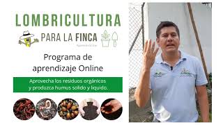 Curso de lombricultura para la finca [upl. by Bullivant]