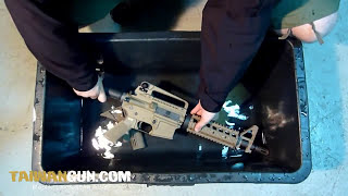 WeiE Tech WEM4 CQB GBBR  Airsoft Replica Waterproof Test [upl. by Kussell]