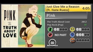 Rock Band 3  Pnk  Just Give Me a Reason feat Nate Ruess  Expert  Preview [upl. by Ayotnahs]