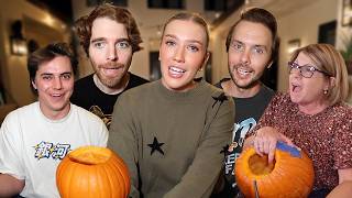 Our Annual Family Pumpkin Carving Challenge [upl. by Cedar]