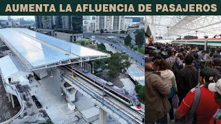 Miles se suben al Tren Interurbano México  Toluca «El Insurgente» [upl. by Otrebmuh]