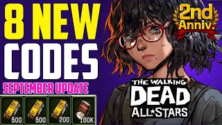 The Walking Dead All Stars 6 New Gift Codes September  How To Redeem Code  TWD All Stars Codes [upl. by Wilfred544]