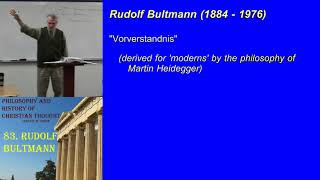 83 Rudolf Bultmann [upl. by Washburn367]