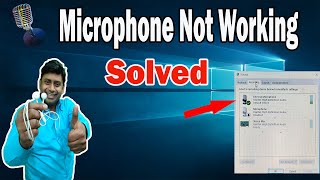 Fix Microphone Not Working on Windows 10 2022 Solved [upl. by Garrard118]