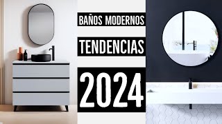 30 BAÑOS PEQUEÑOS MODERNOS 2024  DECORACIÓN DE INTERIORES  IDEAS Y DISEÑOS [upl. by Caraviello414]